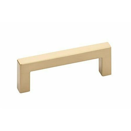 Patioplus 5 in. Center to Center Warwick Cabinet Pull, Satin Brass PA3841159